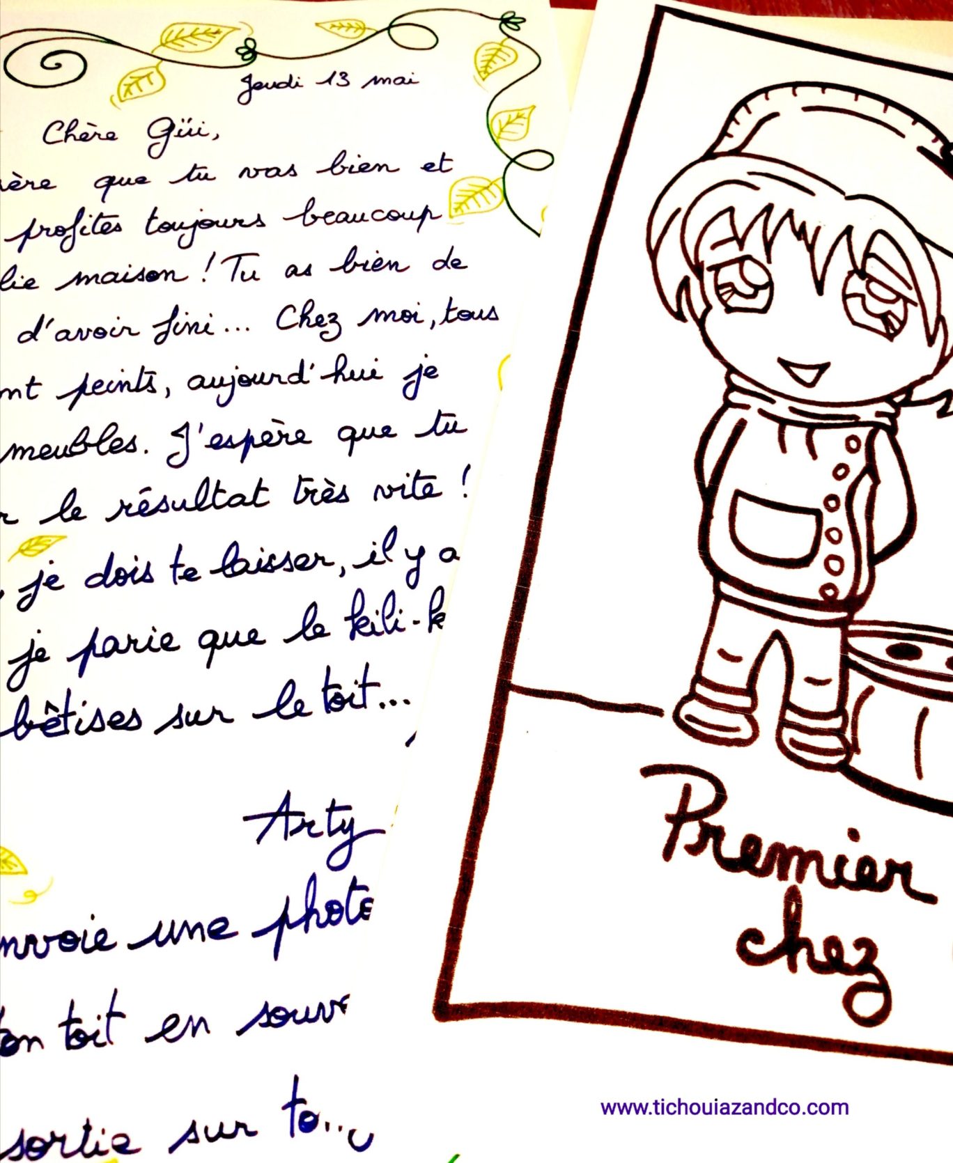 Lire la suite à propos de l’article La lettre d’Arty pour Güi: une pause coloriage, lecture… Avec et sans accents!